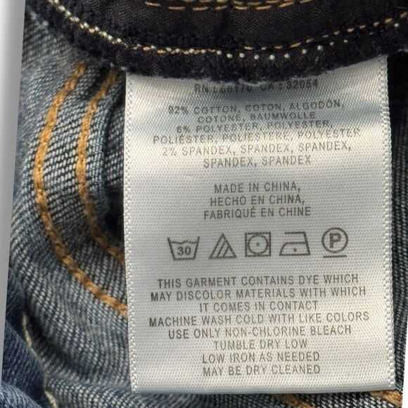 Pilcro and the Letterpress Stet Fit Blue Skinny Cropped Jeans Women’s Size 29 - Picture 12 of 14